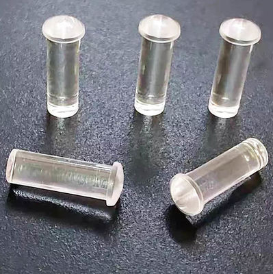 Led Light Guide Pipe Machining Transparent PC Material Round Head Light Guide Prototype
